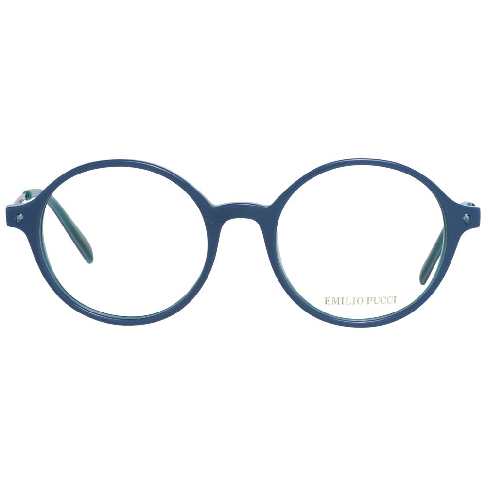 Emilio Pucci Blue Plastic Glasses (Frames)