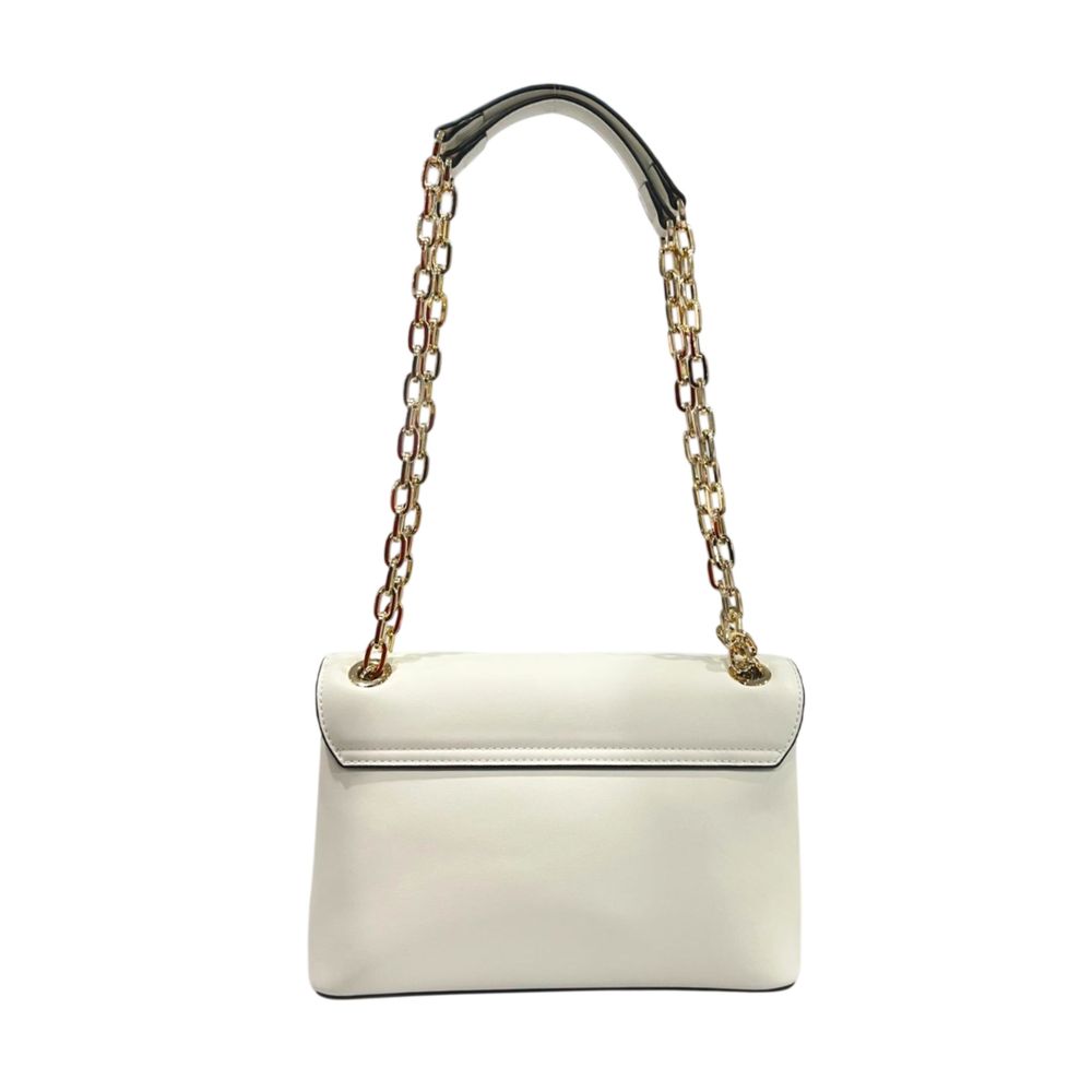 Twinset White PU Women Crossbody