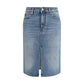 Jacob Cohen Blue Denim Skirt