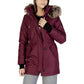 Only Bordeaux Polyester Parka