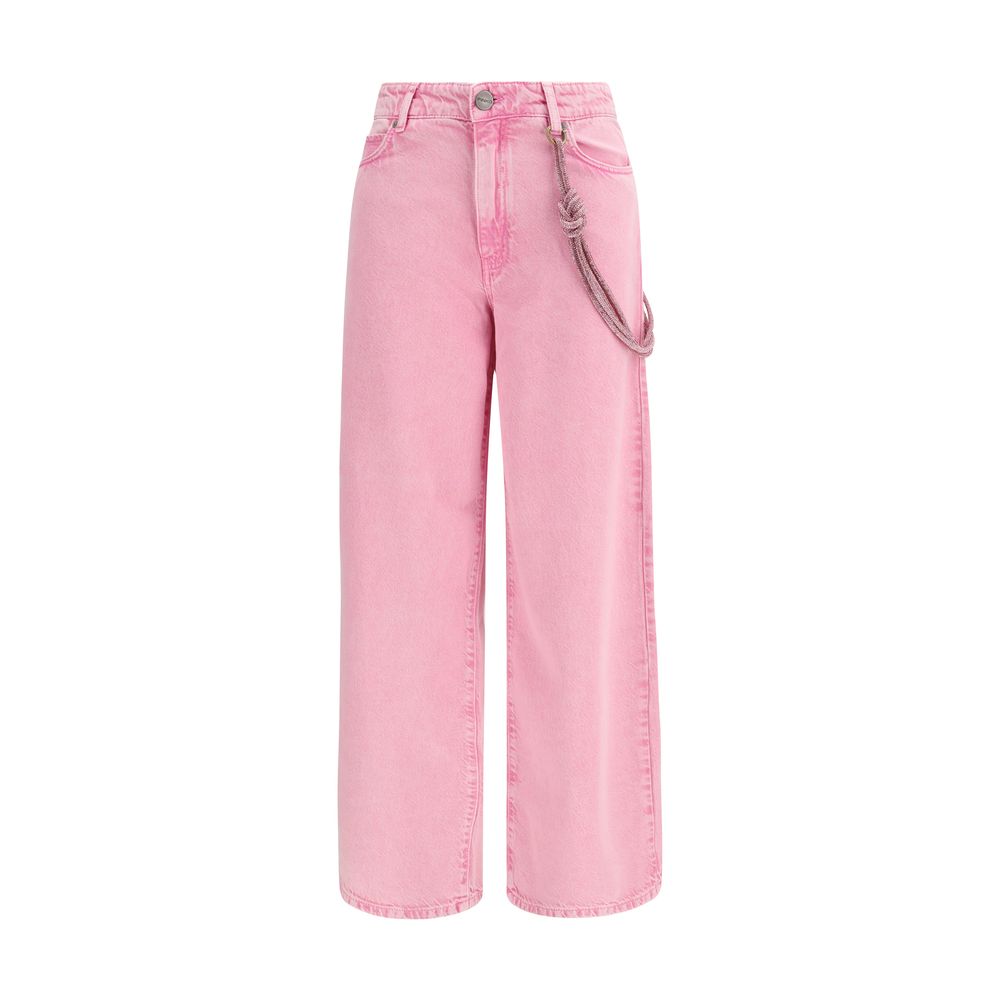 PINKO Multicolor Cotton Relaxed Fit Jeans
