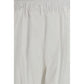 The Latest White Lyocell Casual Pants
