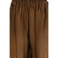 The Latest Brown Lyocell Casual Pants