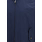 Baracuta Blue Polyester Biker Jacket