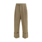 Thom Browne Beige Cotton Casual Pants