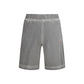 Diesel Gray Cotton Bermuda Shorts