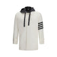 Thom Browne White Polyamide Sweatshirt