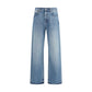 Jacquemus Blue Cotton Jeans Denim