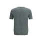 Brioni Bicolor Cotton T-Shirt