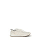 Brunello Cucinelli White Calf Leather Bos Taurus Low Top Sneakers