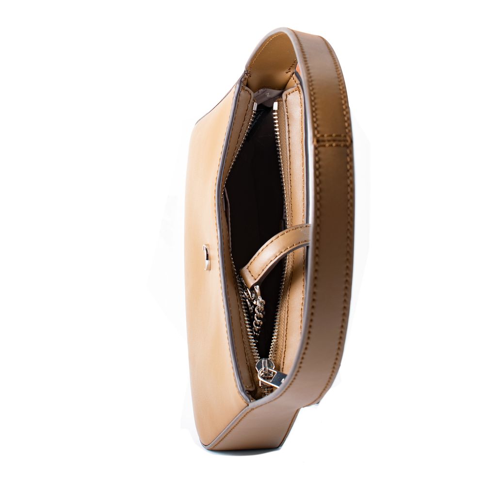 Michael Kors Brown Leather Shoulder Bag