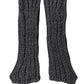 Dolce & Gabbana Gray Acrylic Knitted Fingerless Arm Warmer Gloves