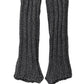 Dolce & Gabbana Gray Acrylic Knitted Fingerless Arm Warmer Gloves