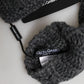 Dolce & Gabbana Gray Acrylic Knitted Fingerless Arm Warmer Gloves