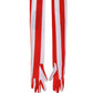 Dolce & Gabbana Red White Stripes Nylon Elbow Length Women Gloves