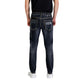 Icon Blue Cotton Skinny Jeans
