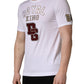 Dolce & Gabbana White DG King Royal Crew Neck Cotton  T-shirt