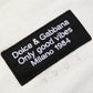 Dolce & Gabbana White Logo Patch Cotton Men Crew Neck  T-shirt