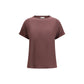 Brunello Cucinelli Bordeaux Nylon T-Shirt
