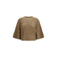 Brunello Cucinelli Beige Silk Sweatshirt