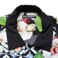 Dolce & Gabbana Multicolor Tropical Orchid Print Men Shirt