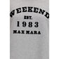 Max Mara Gray Cotton Sweatshirt