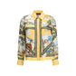 Gucci Bicolor Silk Pattern Shirt