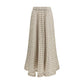 P.A.R.O.S.H. Beige Polyester Long Skirt