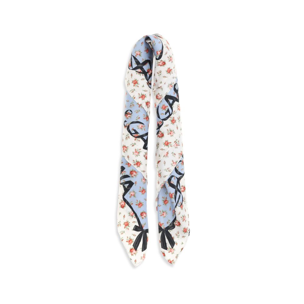Dolce & Gabbana Multicolor Silk Scarf