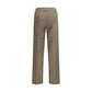 Avenue Montaigne Beige Linen Casual Pants