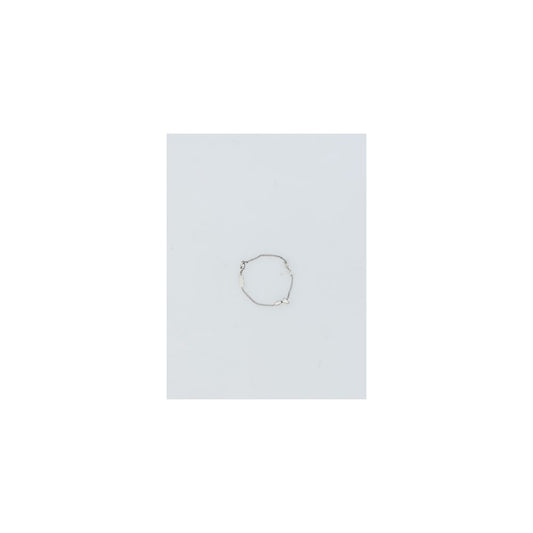 Saint Laurent Silver Glass Bracelet