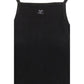 Courrèges Black Viscose Casual Dress