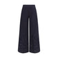 Forte_Forte Blue Cotton Casual Pants