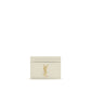 Saint Laurent Beige Calf Leather Bos Taurus Wallet