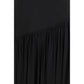 Ferragamo Black Viscose Cocktail Dress