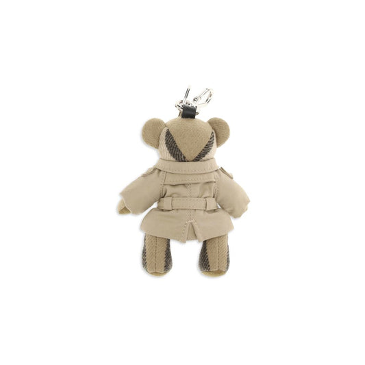Burberry Beige Cashmere Keychain