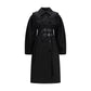 Ganni Black Nylon Coat