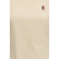 Moncler Grenoble Beige Cotton T-Shirt