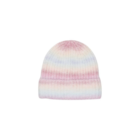 Pieces Multicolor Marabou Beanie