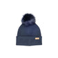 Barbour Blue Viscose Beanie