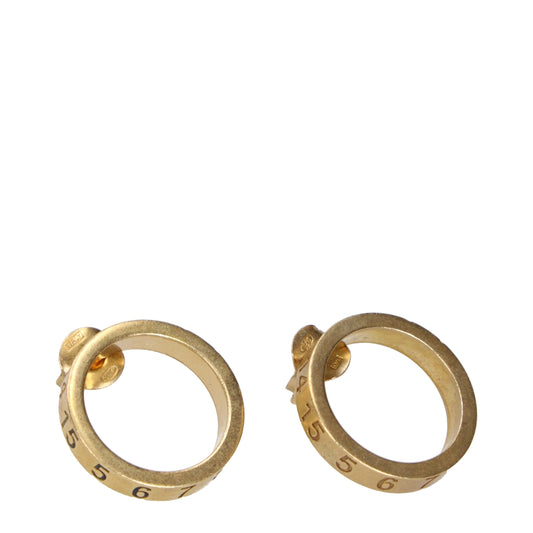 Maison Margiela Gold Silver Earrings