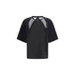PINKO Black Cotton T-Shirt