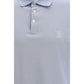 Brunello Cucinelli Blue Cotton Polo Shirt