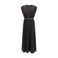 PINKO Black Acetate Casual Dress