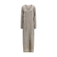 Brunello Cucinelli Beige Linen Casual Dress