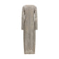 Brunello Cucinelli Beige Linen Casual Dress