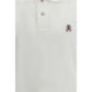 Parajumpers White Cotton Polo Shirt