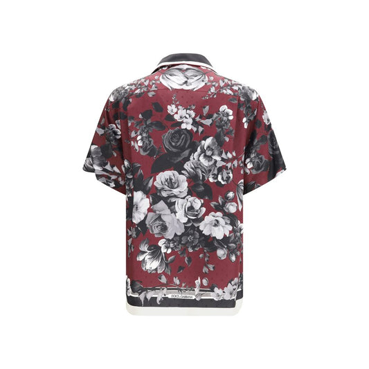 Dolce & Gabbana Multicolor Silk Pattern Shirt