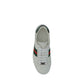 Gucci White Calf Leather Bos Taurus Low Top Sneakers