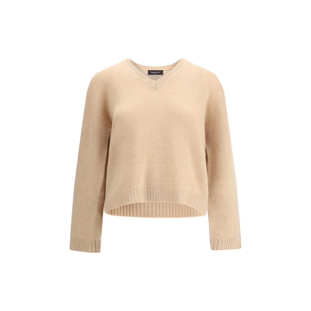 Fabiana Filippi Beige Cashmere Sweater